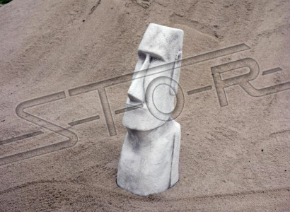 Moai Statue Sculpture Figure Designer Garden Terrace Decoration Sculptures
